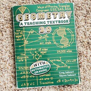 Teaching Textbooks Geometry Set of 12 CDs with Automated Grading